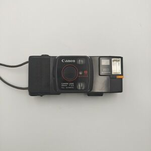 VTG Canon Snappy 50 35mm Built In Flash Full Automatic Film Camera